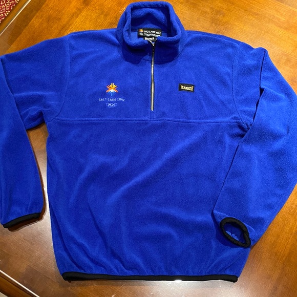 Olympic 2002 royal blue polar fleece - Picture 1 of 6